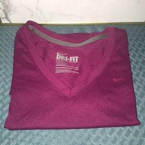 Women’s Nike Dri-Fit V-Neck shirt